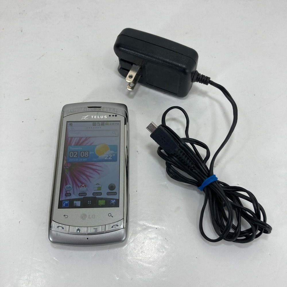 LG Aloha C710h TELUS Android Smartphone QWERTY Keyboard - TESTED